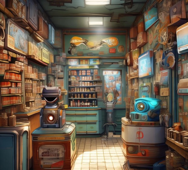 小卖铺里的科技，创新与活力的结合